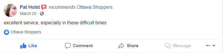 Ottawa Shoppers reviews